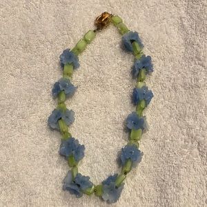 Czech Flower Bohemian Necklace
